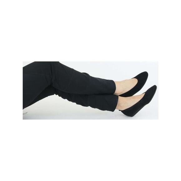 Arche Laius Ballerina Flat in Black Nubuck Suede Size 39 / US 9 - Picture 2 of 11
